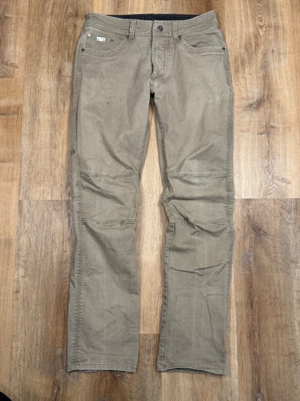 KÜHL Rebel Pants Mens 34x36 Brown Stretch Outdoor Hiking Work Utility Pants